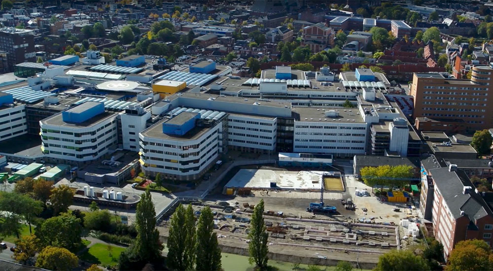 Bovenaanzicht UMCG