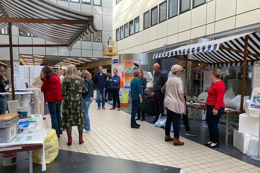 De duurzaamheidsmarkt tijdens de Week van de Duurzaamheid 2022