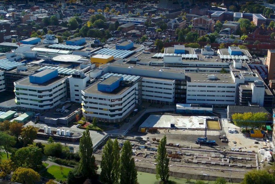 Bovenaanzicht UMCG teaser